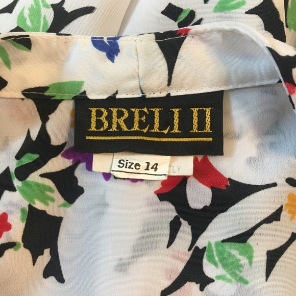 Breli II Vintage 80s Peplum Dress - Picture 9 of 13